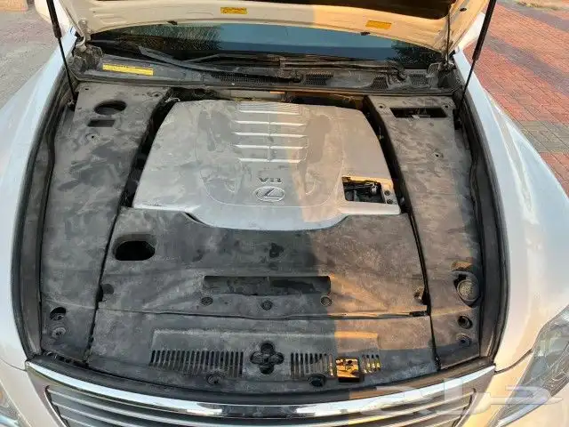 لكسز Ls 460 لارج 2009 أبيض لؤلؤي 17