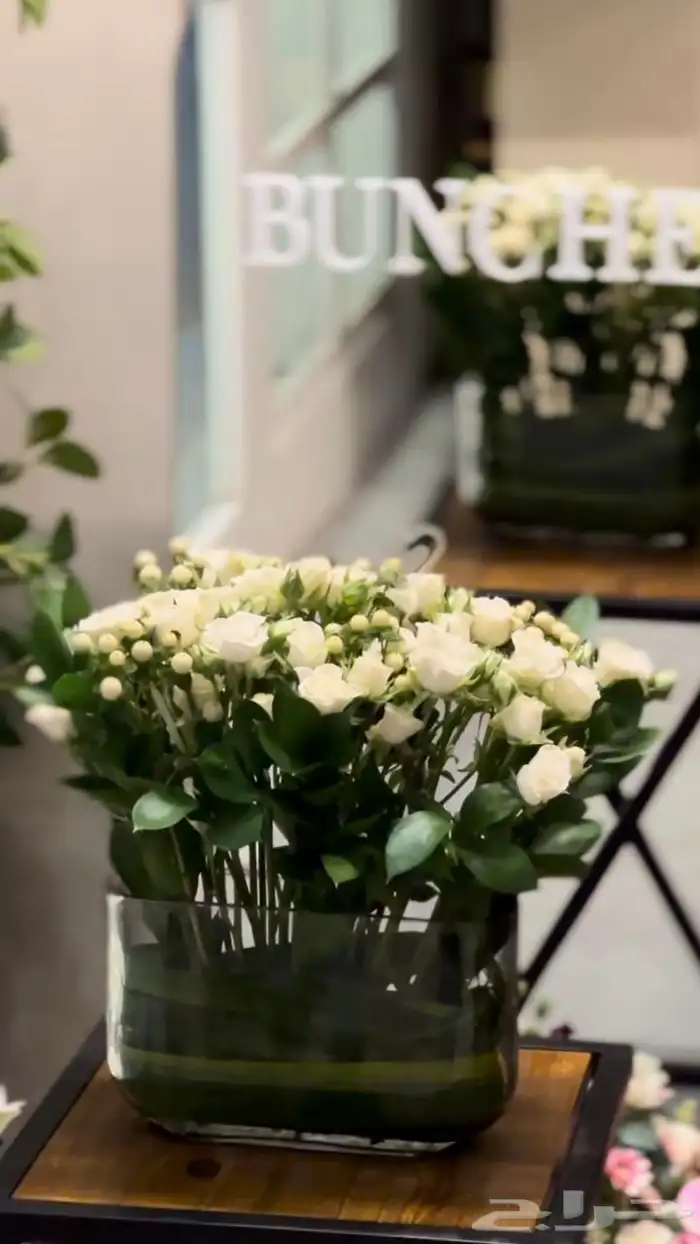 تنسيق فازات ورد طبيعي 3