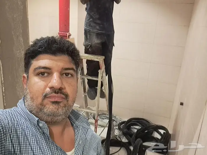 تركيب وتمديد كاميرات انتركم شبكات سماعات جهاز بصمه 3