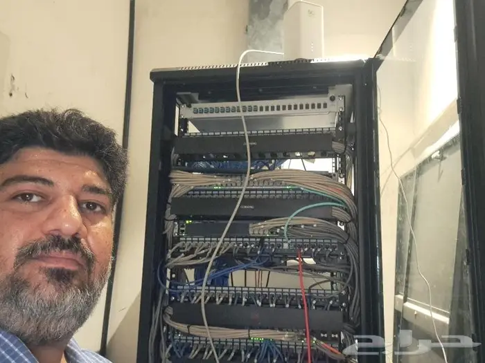 تركيب وتمديد كاميرات انتركم شبكات سماعات جهاز بصمه 4