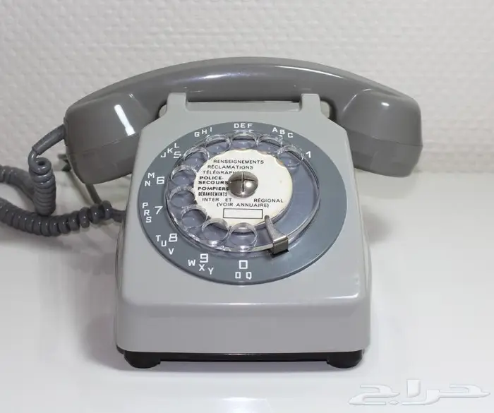 هاتف أبو قرص اريكسون فرنسي 1979 جديد بالكرتون 9