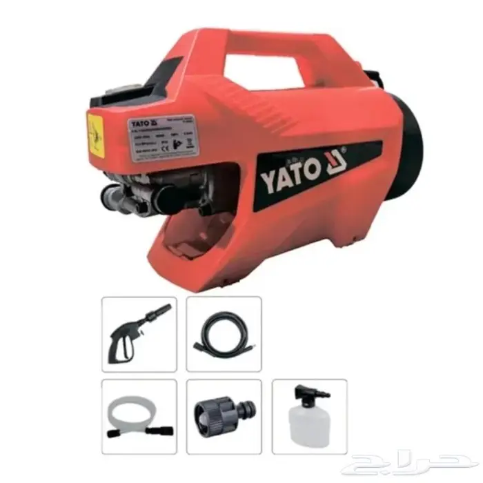 مضخة غسيل محموله قوة ضغط 135 بار ماركة YATO 0