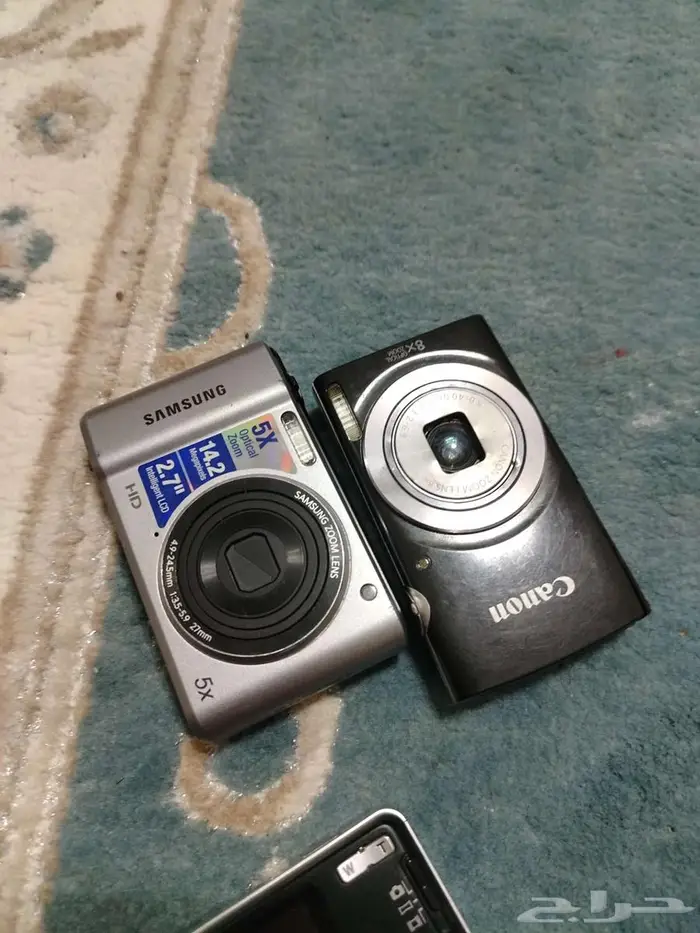 كاميرا كانون و سوني و سامسونج 7