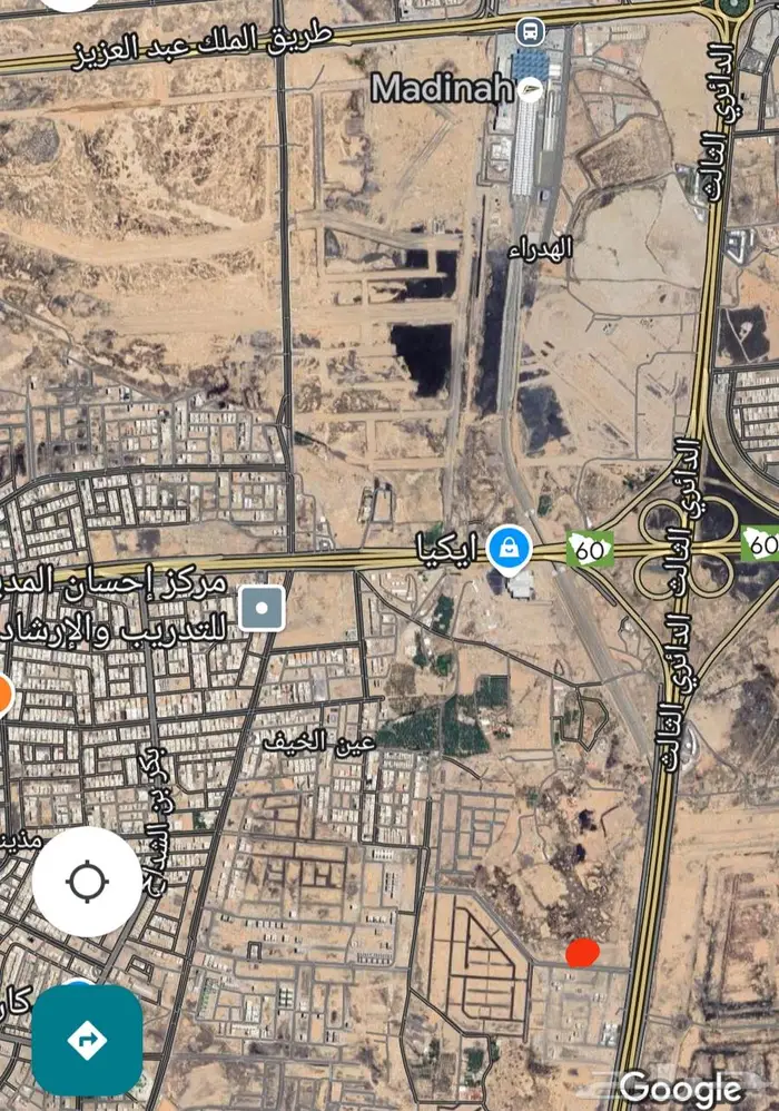 تجاريه سكنيه مساحة 540 موقع مميز شرق مخطط الطارق 1