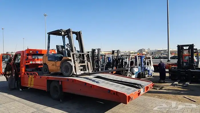 رافعه شوكيه للايجار 3طن 5طن 7طن 10طن فوركلفت forklift سكينه 4