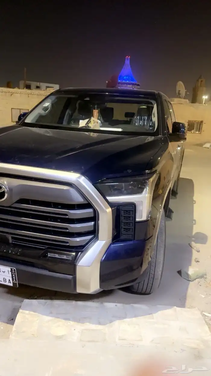 تندرا 2022 ليمتد ماشي 70 لون ازرق موجود بالخرج 0