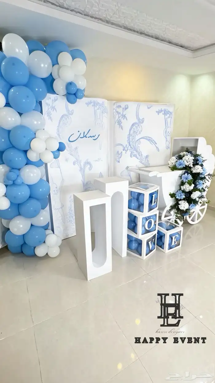 تنسق حفلات مداخل استقبل عقد قران خطوبه استقبال مواليد 5