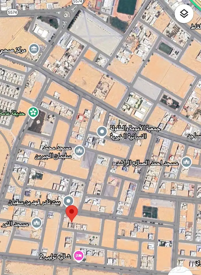 ارض للبيع مساحة 757م 1