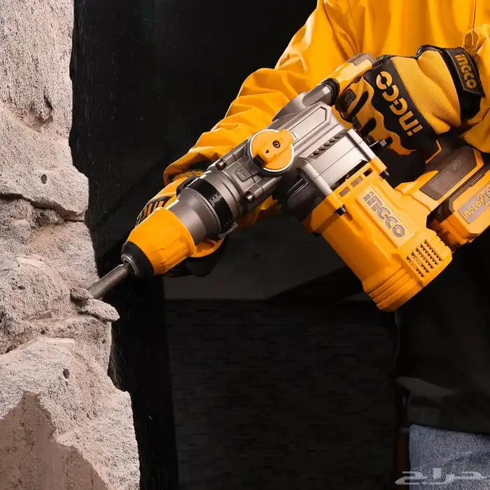 درل هلتي تخريم وتكسير بطاريه Cordless Rotary Hammer 4