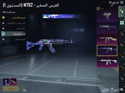 حساب ببجي اسلوب خرافي مع ام فور ثلجي لفل 81 ( تم البيع ) 25