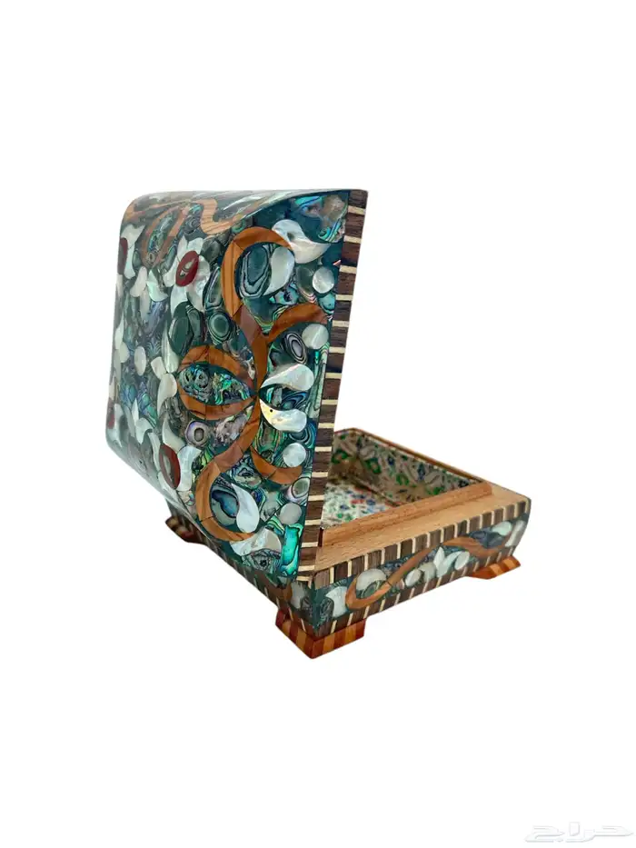 صناديق وعكاز صدف بحري فاخر جدا جدا 1