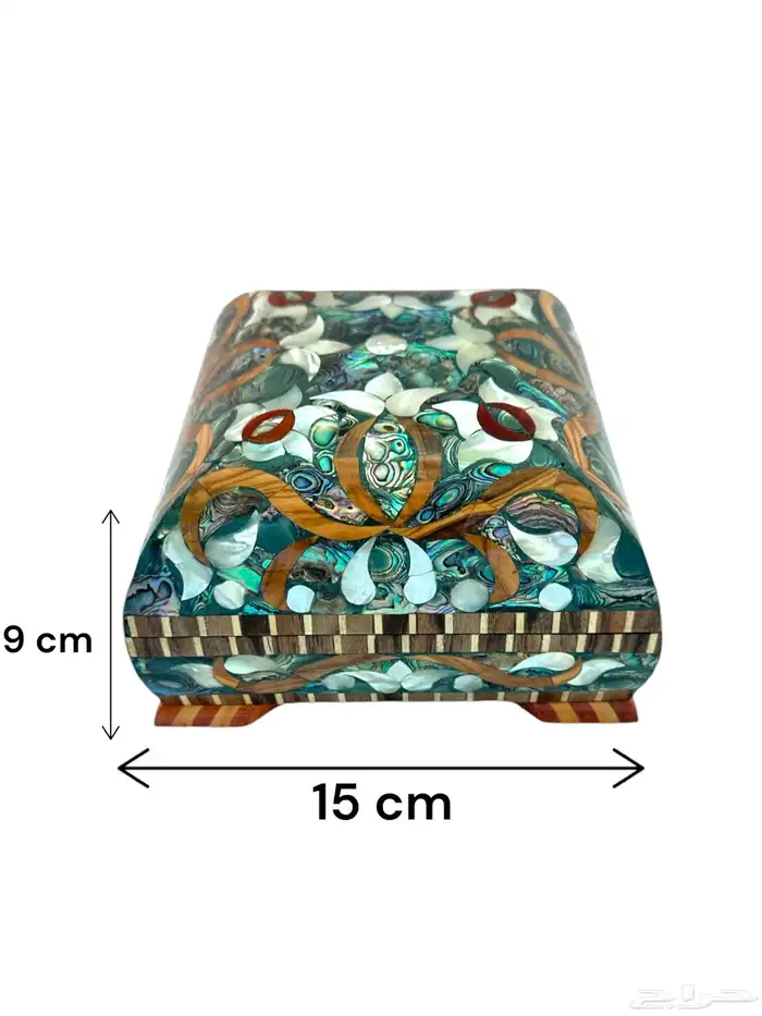 صناديق وعكاز صدف بحري فاخر جدا جدا 3