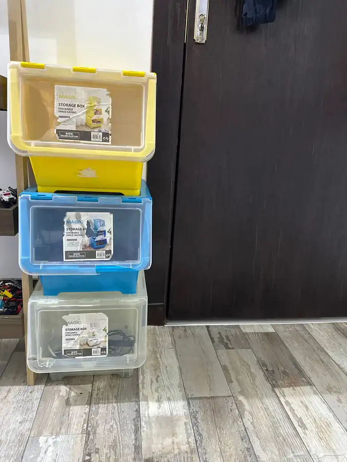 صناديق للبيع جيده وتنفع لتخزين الاغراض 0