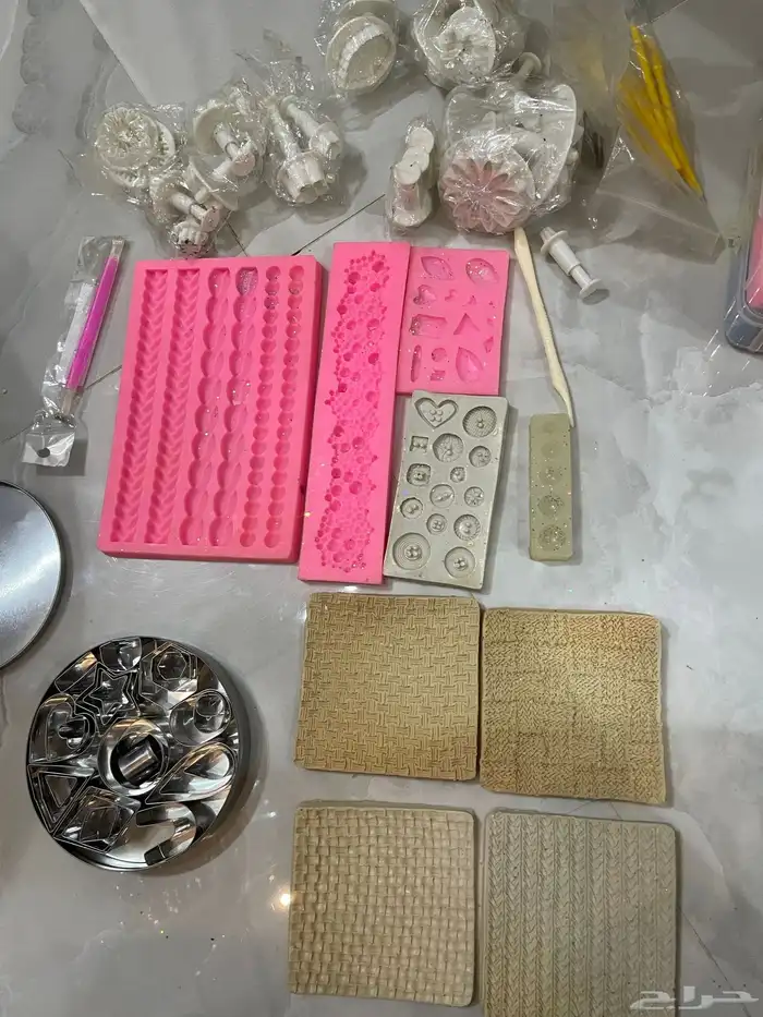 ريزن قوالب ألوان صلصال حراري كل ماتحتاجه لمشروع الريزن 12