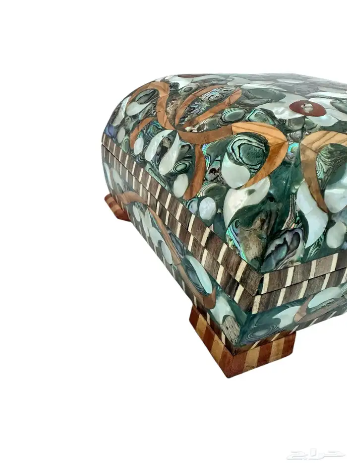 صناديق وعكاز صدف بحري فاخر جدا جدا 0