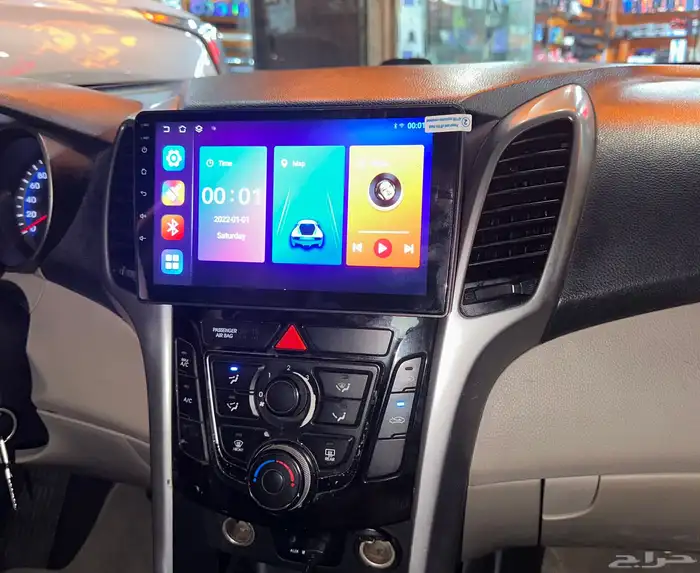 شاشه هيونداي i30 اندرويد وكاربلي جديد فقط 2