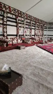 عمال خيام بناء البيوت الشعر والخيم المتحركة والمضلات 6