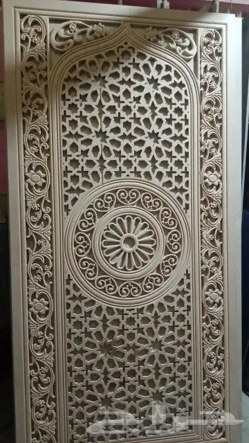 ديكورات خشبية ولوحات جدارية 3d حفر cnc 25