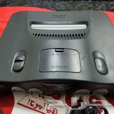 جهاز نتيندو 64 بحالة ممتازة nintendo 64 6