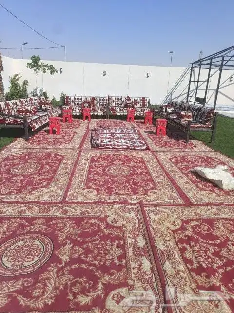 تأجير كنب كراسي طاولات خيام جلسات زل مكيفات دفايات سماعات 4