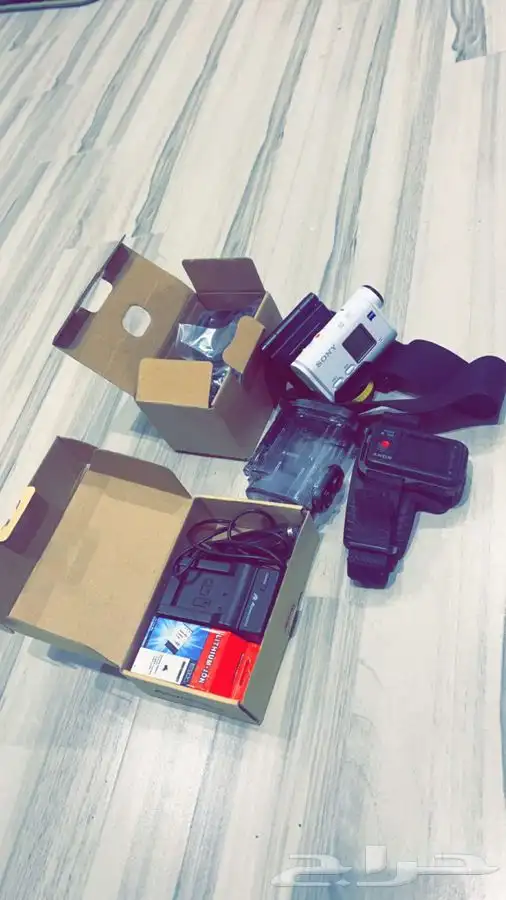 كميرا سوني أكشن بجميع ملحقاتها 1