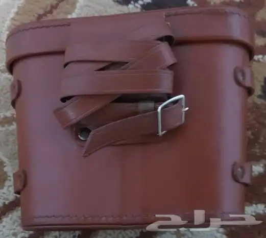 شنطه دربيل جلد وساعه 5