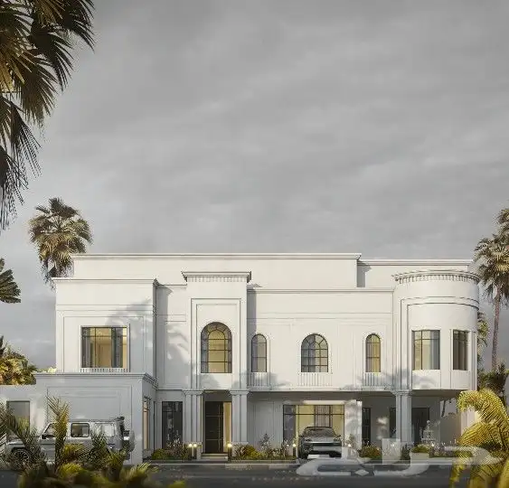 تصميم واجهات فيلا نيو كلاسك 0