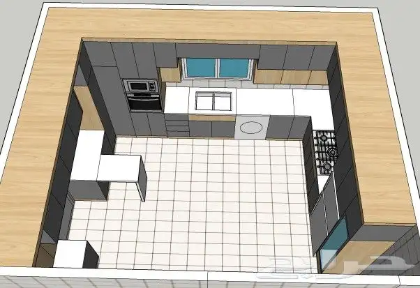 تصميم مطابخ 3d 2