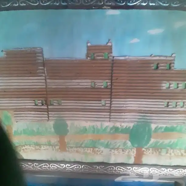 لوحة اثرية قديمة جدن 0