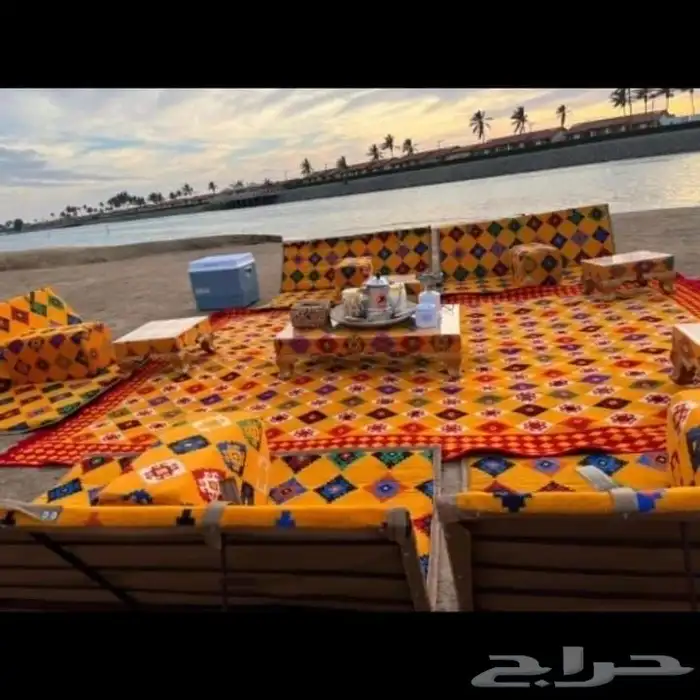 إيجار جلسات على البحر لدينا مواقع تناسب العائلات والشباب 2