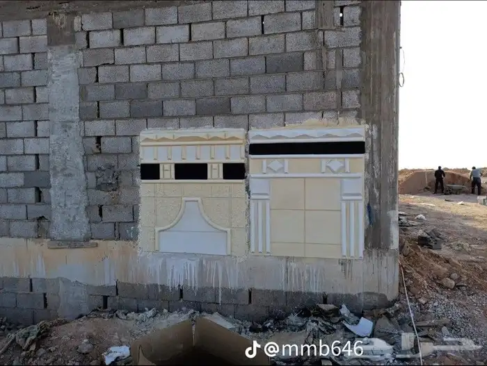 لياسه ملونه وديكورات خارجيه بديل الحجر الطبيعي 0
