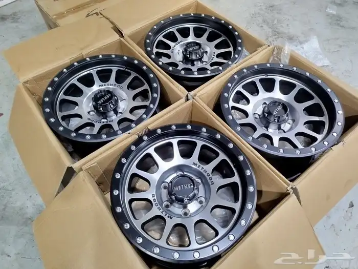 جنوط ميثود برايد بلاك رينو TRD فيول مقاس 17 5