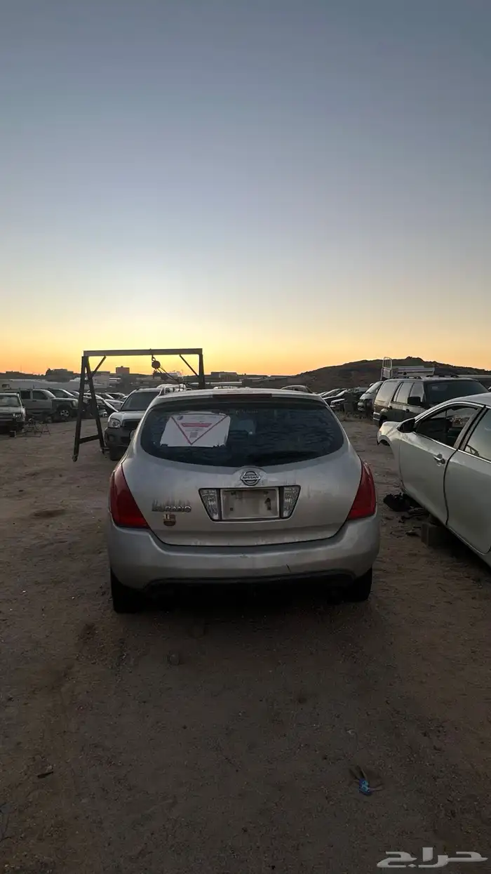 قطع غيار نيسان مورانو تشليح 2