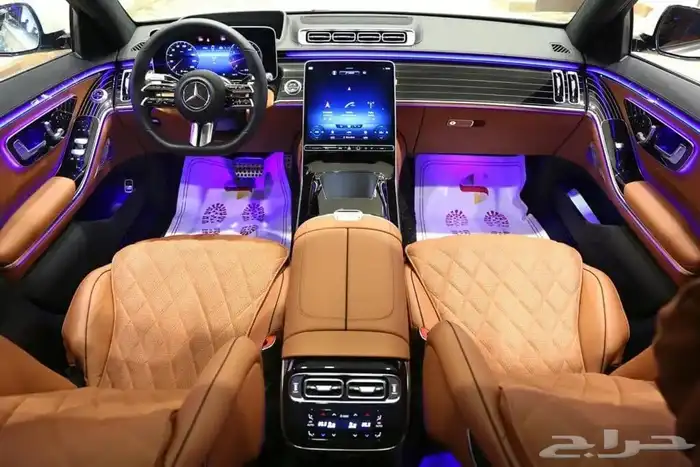 ايجار مرسيدس s500 مع السايق شهر vip 1