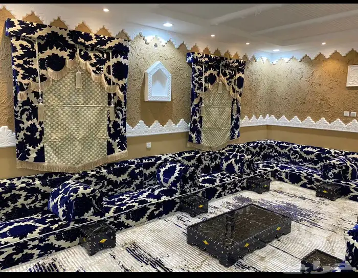 تفصيل بيوت شعر وتلبيس قماش ومجالس عربيه 5