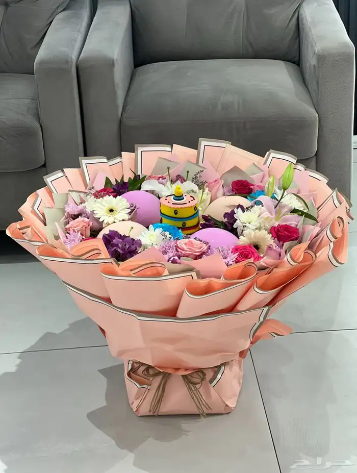 تنسيق باقات ورد وهدايا 5