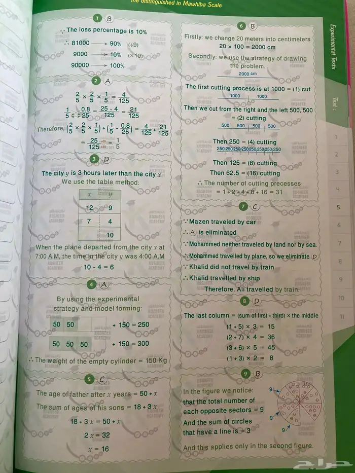 ( تم البيع )كتاب موهبه grade 6-7-8 level 2 1