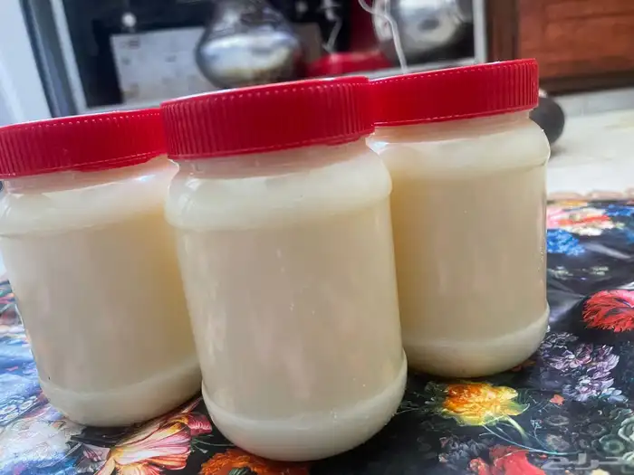 سمن غنم ضان بري اصلي وطيب بالحيل 2