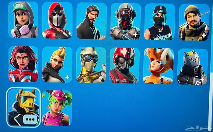 حساب فورت نايت نادر 2