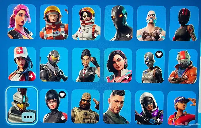 حساب فورت نايت نادر 1