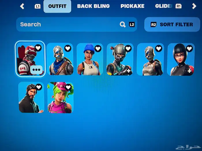 حساب فورت نايت نادر 34