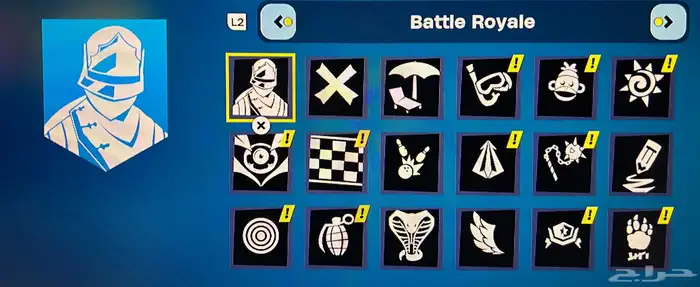 حساب فورت نايت نادر 17