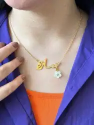 سلاسل نسائي مطلي بذهب 2