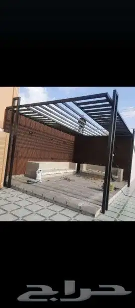 نعمل مضلات وسواتر وبرجلولات وجميع اعمال الحداده 1