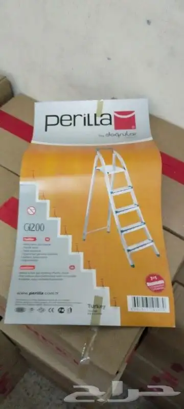 للبيع سلم حديد جديد مقاس 7 درجات 4