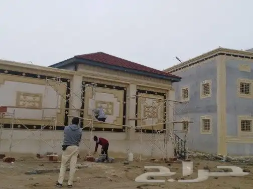 لديكورات الخارجيه سمنت ابيض وبطحا الرياض جوال 4
