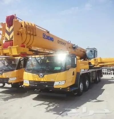 كرينات20طن 50طن100طن وونشات وسطحات للاجار اليومي والشهر 0
