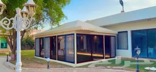 تركيب خيام سوبر ملكيه بيوت شعر ملكية مجالس قزاز مظلات حدائق 20