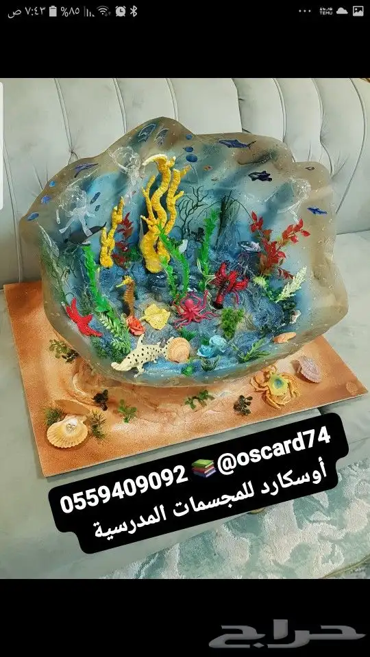 مجسمات مدرسية للطلاب عربي دين علوم وكل المواد 1