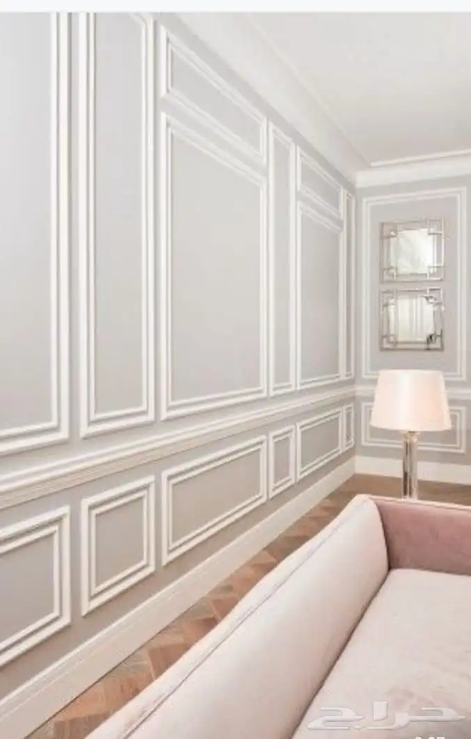تركيب جبسم بورد جدران برواز شاشات متعددة تصميم 4